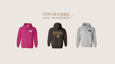 PAWJ California Hoodies | Now Available in Berry, Chocolate and Grey