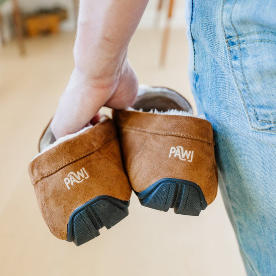 PAWJ California | Men's Slippers - Chestnut | Vegan, Cruelty-Free Footwear