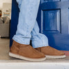 PAWJ California | Men's Mini Boots - Chestnut / Aspen Snow| Vegan, Cruelty-Free Footwear