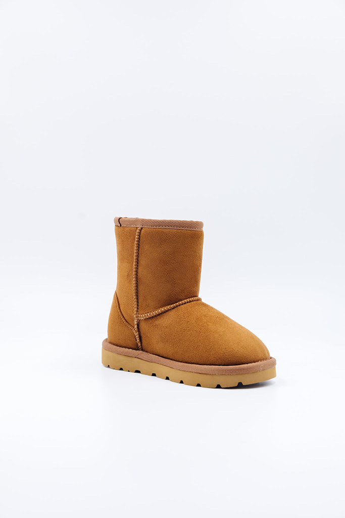 Toddler Vegan Boot in Chestnut | PAWJ California 100% Vegan Footwear