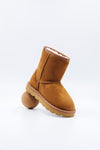 Toddler Vegan Boot in Chestnut | PAWJ California 100% Vegan Footwear