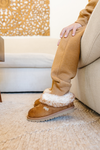 Toddler Slipper in Chestnut | PAWJ California 100% Vegan Footwear