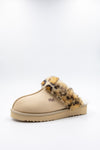 PAWJ Slippers | Tan / Leopard