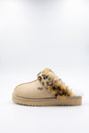 PAWJ Slippers | Tan / Leopard