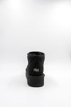 PAWJ Ultra Mini Platform Boot | Black / Black Mink