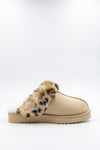 PAWJ Slippers | Tan / Leopard