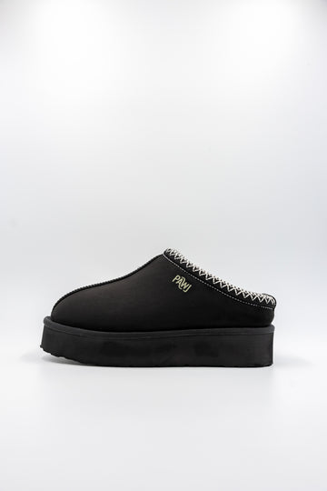 PAWJ Roe Platform Clog | Black