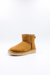 PAWJ California Mini Boots in Chestnut | 100% Vegan and Cruelty Free Boots