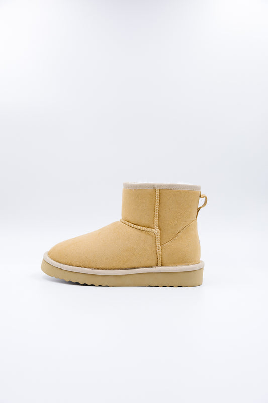 PAWJ California Mini Boots in Tan | 100% Vegan and Cruelty Free Boots