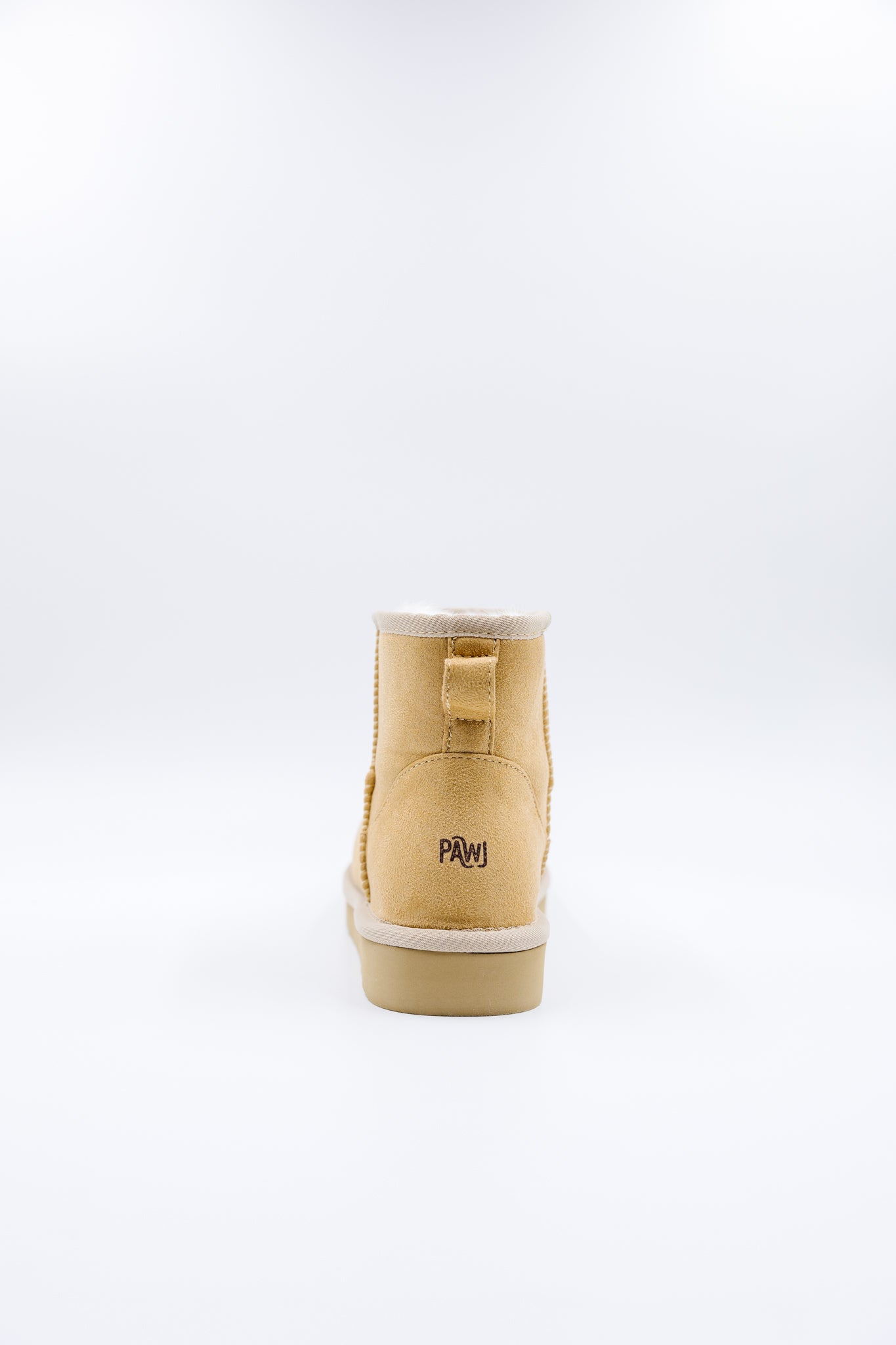 PAWJ California Mini Boots in Tan | 100% Vegan and Cruelty Free Boots