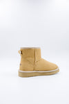 PAWJ California Mini Boots in Tan | 100% Vegan and Cruelty Free Boots