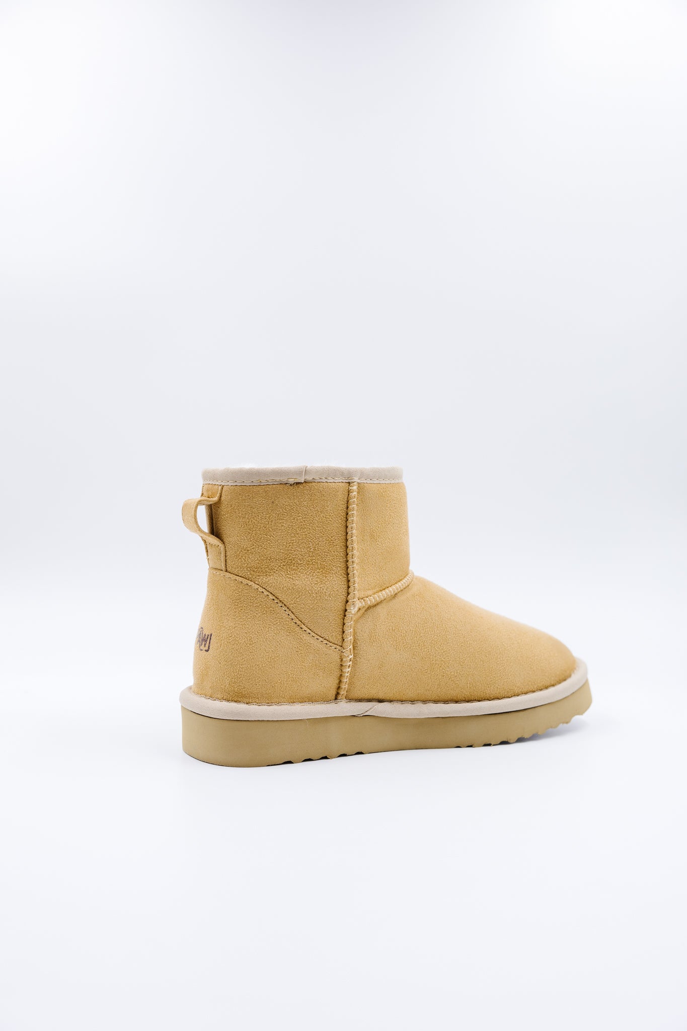 PAWJ California Mini Boots in Tan | 100% Vegan and Cruelty Free Boots