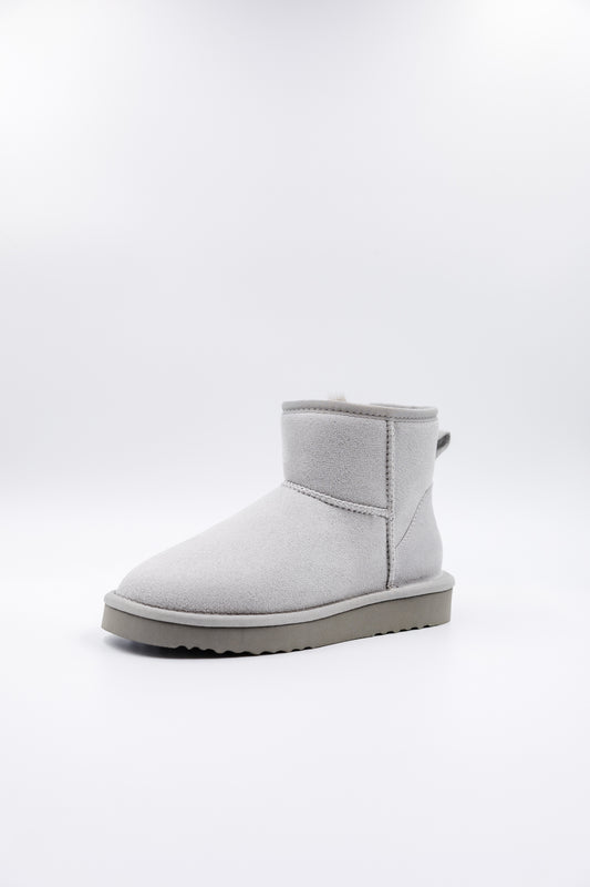 PAWJ California Mini Boots in Grey | 100% Vegan and Cruelty Free Boots
