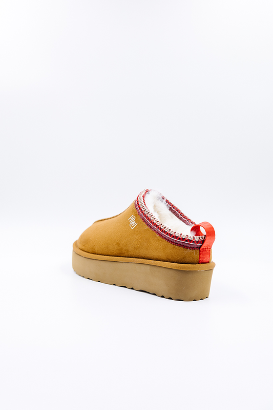 Chestnut Roe Clog | PAWJ California | 100% Vegan Footwear