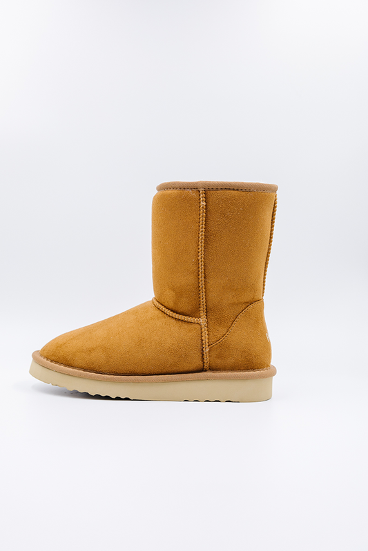 PAWJ California | Short Boot - Chestnut | Vegan, Cruelty-Free Footwear