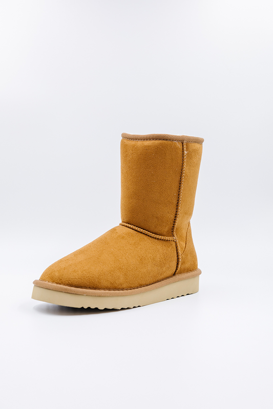 PAWJ California | Short Boot - Chestnut | Vegan, Cruelty-Free Footwear