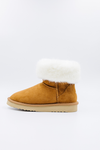PAWJ California | Short Boot - Chestnut / Aspen Snow | Vegan, Cruelty-Free Footwear