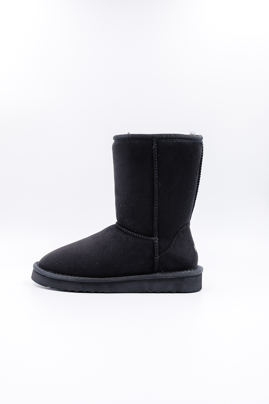 PAWJ California | Short Boot - Black | Vegan, Cruelty-Free Footwear