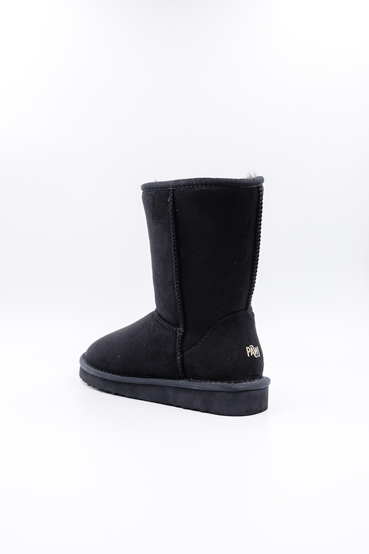 PAWJ California | Short Boot - Black | Vegan, Cruelty-Free Footwear