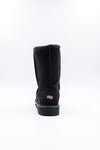 PAWJ Men's Short Boot | Black / Black Mink