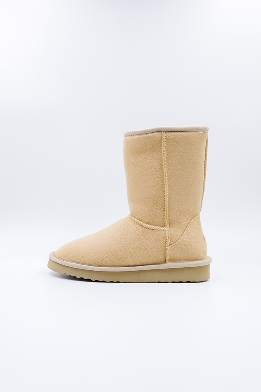 PAWJ California | Short Boot - Tan | Vegan, Cruelty-Free Footwear