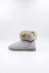 PAWJ California | Short Boot - Grey / Chilla | Vegan, Cruelty-Free Footwear