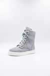 PAWJ California Polar Fleece Women's Boot in Grey | 100% Vegan, Cruelty-Free Boots and Shoes