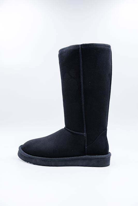 PAWJ California | Tall Boot - Black | Vegan, Cruelty-Free Footwear