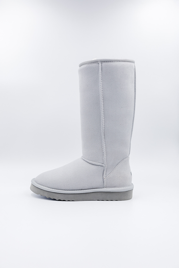 PAWJ California | Tall Boot - Grey | Vegan, Cruelty-Free Footwear