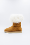 PAWJ California | Tall Boot - Chestnut / Alaskan Bear | Vegan, Cruelty-Free Footwear