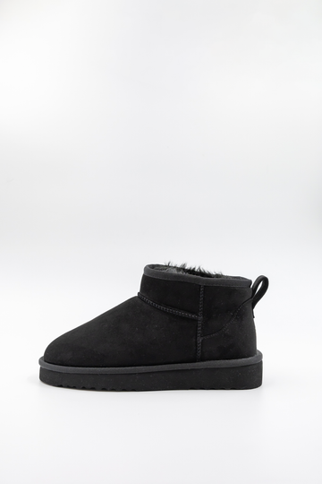 PAWJ California Ultra Mini Boots in Black | 100% Vegan and Cruelty Free Boots