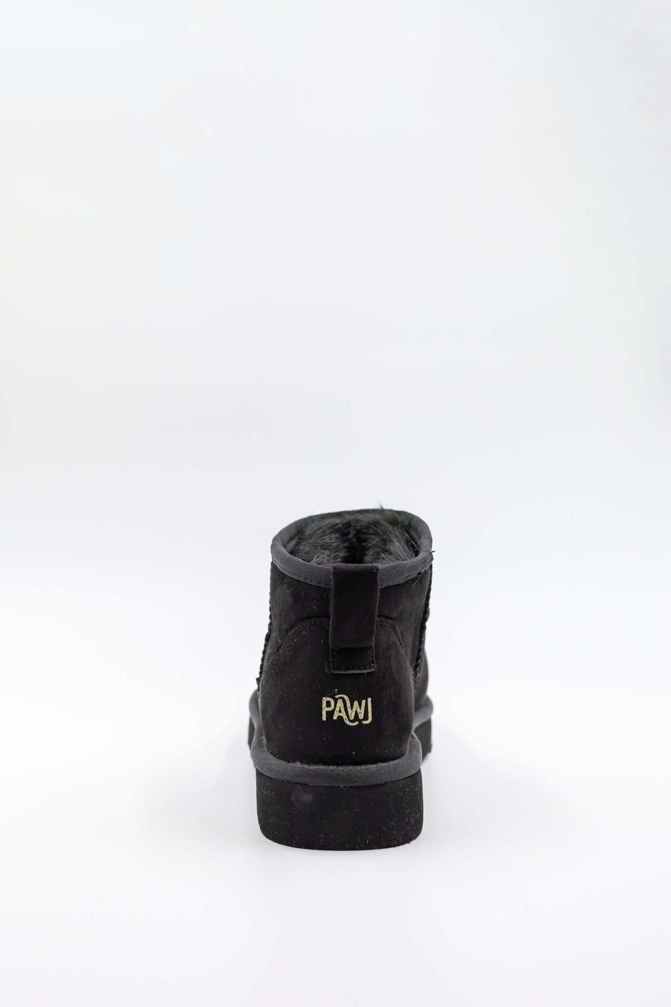 PAWJ California Ultra Mini Boots in Black | 100% Vegan and Cruelty Free Boots