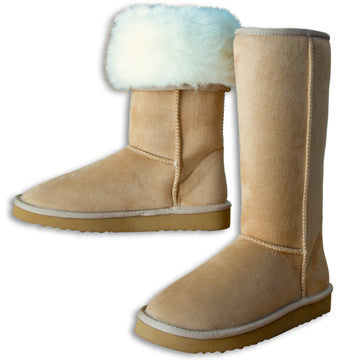 PAWJ Tall Boot | Tan / Aspen Snow [SALE]