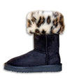 PAWJ Tall Boot | Black / Wild Leopard [SALE]