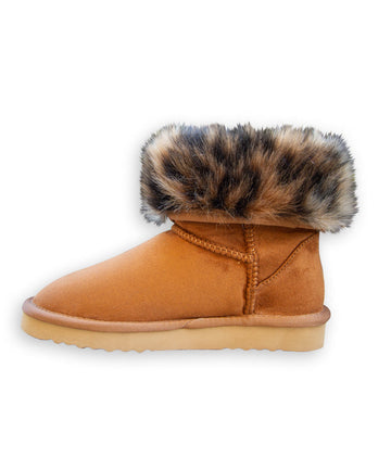 PAWJ Short Boot | Chestnut / Wild Leopard [SALE]