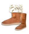 PAWJ Tall Boot | Chestnut / Snow Leopard [SALE]