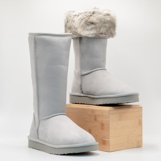 Pawj Tall Boot | Grey / Chilla
